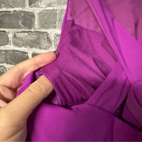 Arc’teryx Soria Long Line sports Bra fuchsia purple - Picture 7 of 7